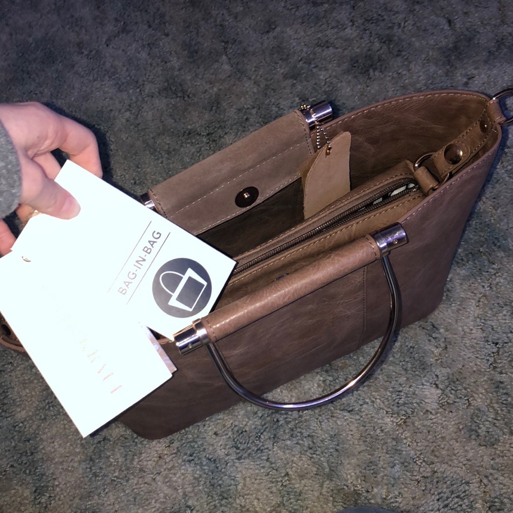 Small bag inside of larger bag